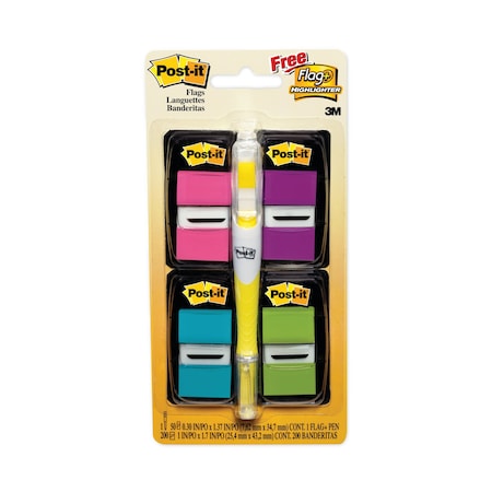 Post-It Flag, Value, Assortd, Bright, PK250 680-PPBGVA